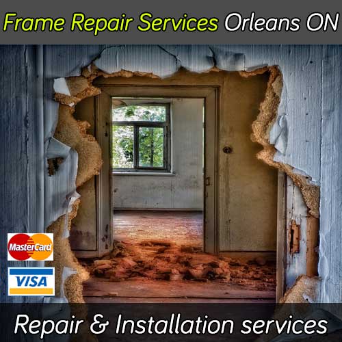 Door frame repair service in Orleans Ontario