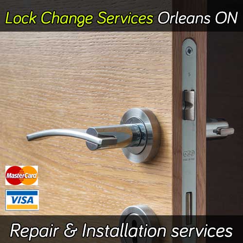 Door lock change service in Orleans Ontario